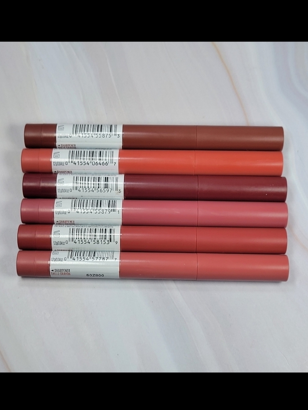 Maybelline 6 Piece Super Stay Ink Crayon Lipstick Bundle NEW! - Picture 8 of 8